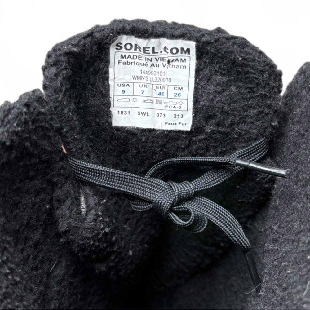 Sorel Women’s Snow Boots Size 9 | Waterproof Tall Lace-Up Winter Boot - Picture 7 of 8